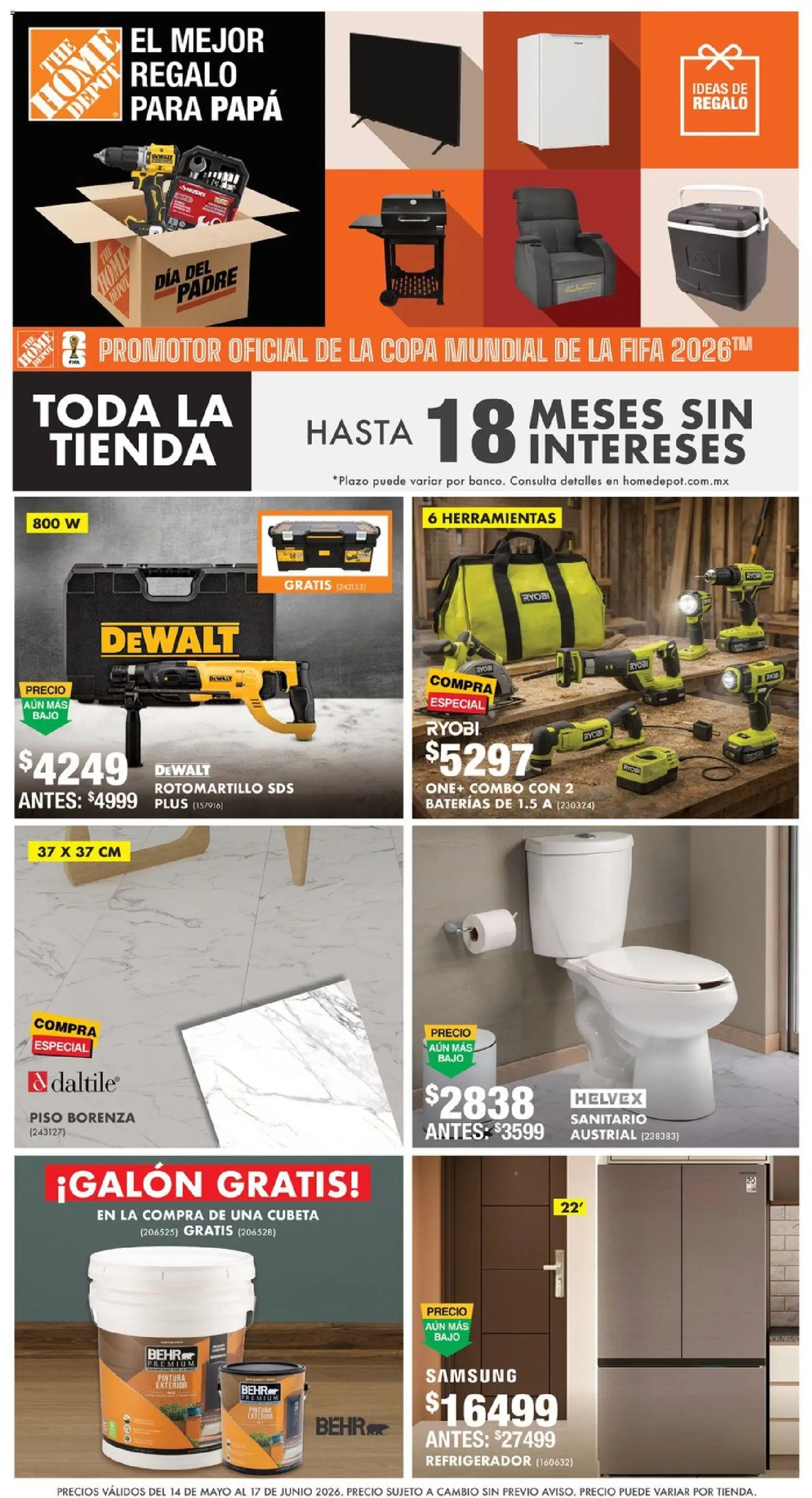 Vista previa las ofertas de la tienda Home Depot - Home Depot catálogo desde el 14/05/2026 