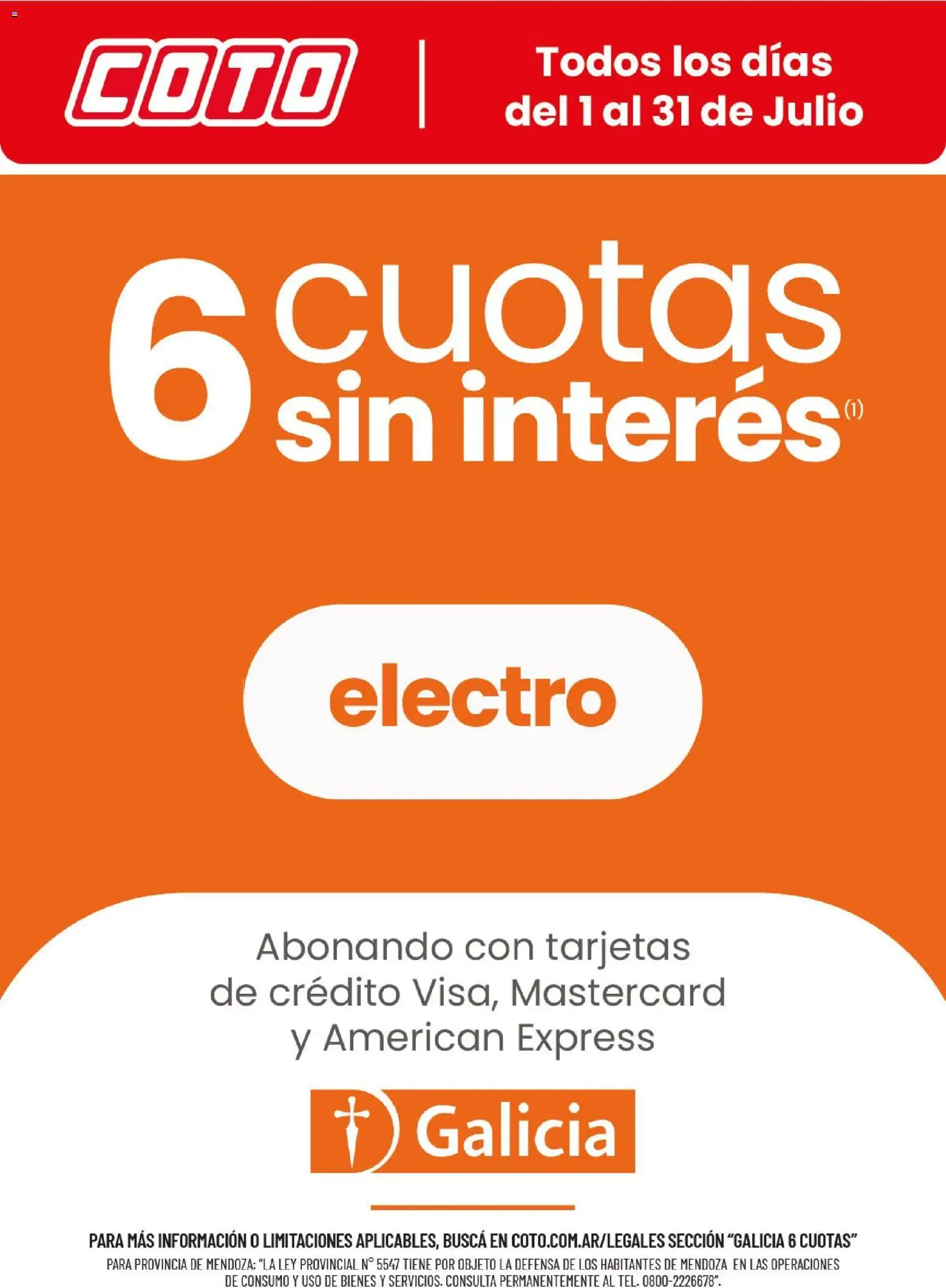 Vista previa del folleto de la tienda Coto válido desde el 01/07/2026 