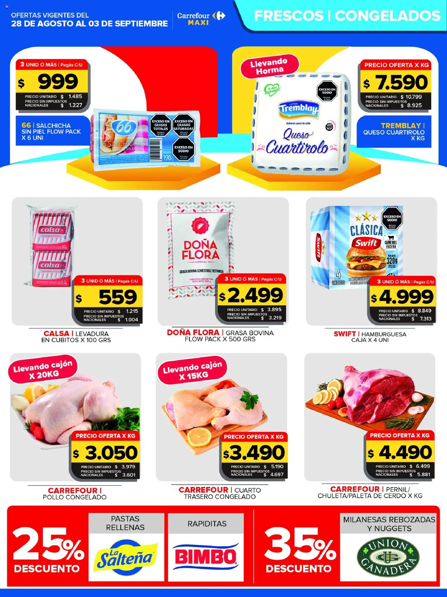 Vista previa del folleto de la tienda Carrefour Maxi válido desde el 28/08/2026 