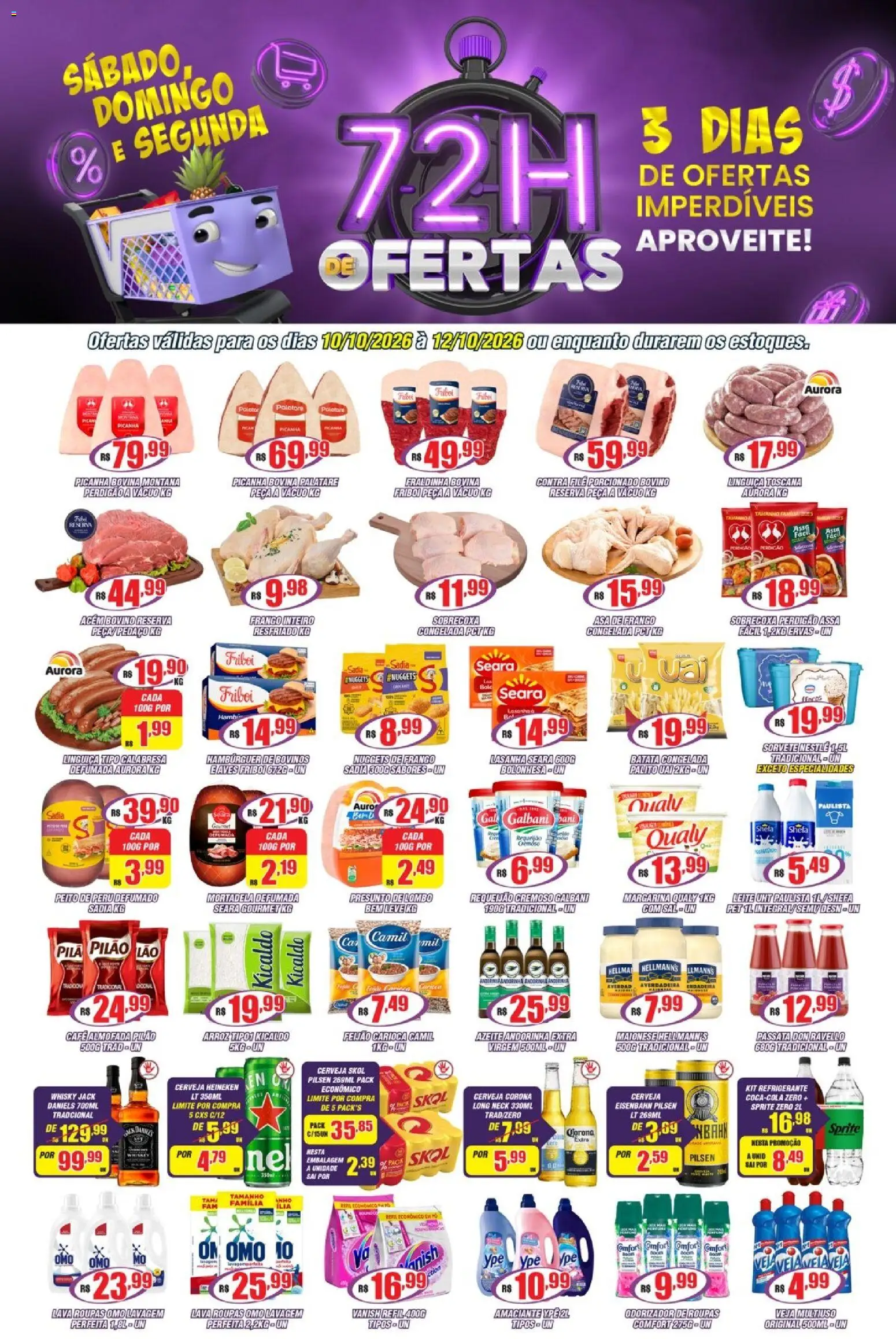 Pré-Visualização do folheto "Violeta Supermercados - Ofertas da semana" da loja Violeta Supermercados válido a partir de 10/10/2026