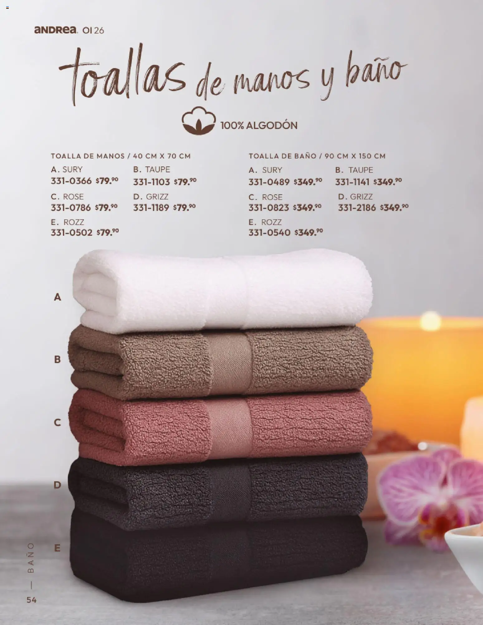 Vista previa las ofertas de la tienda Andrea - Andrea catálogo Home desde el 01/09/2026 