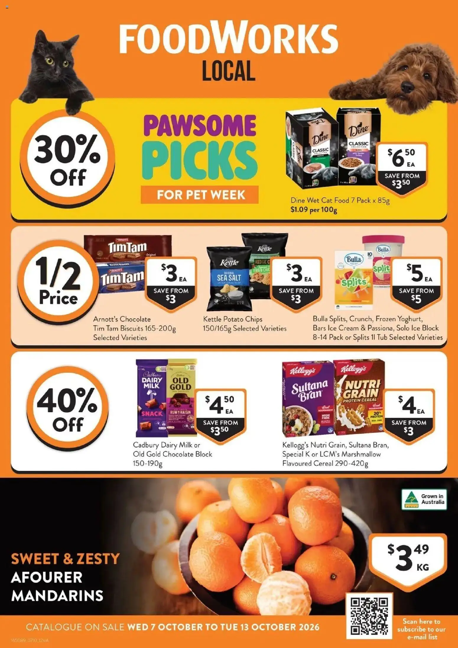 Preview of catalogue Foodworks catalogue VIC from shop Foodworks valid 07/10/2026