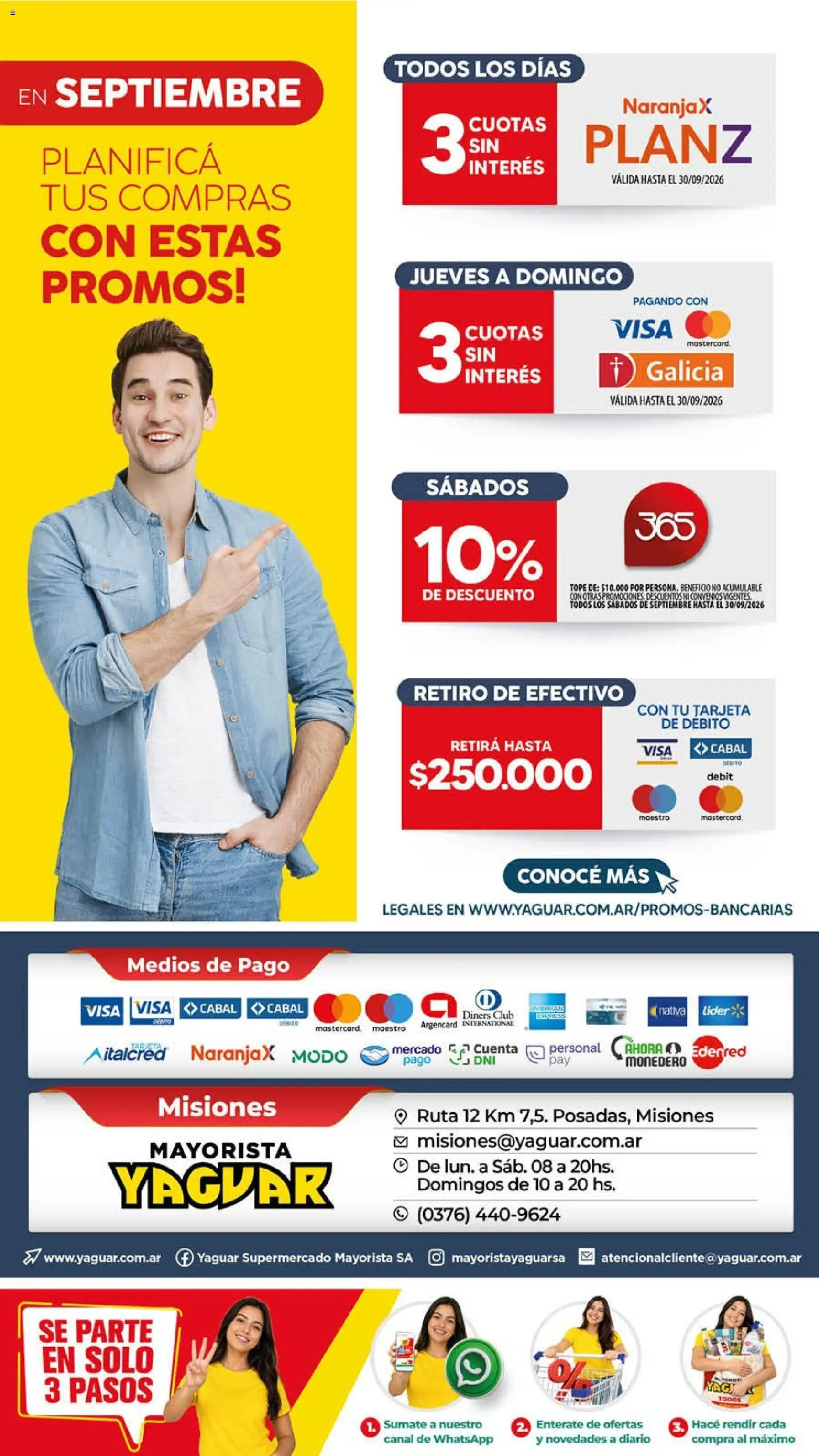 Vista previa del folleto de la tienda Yaguar válido desde el 14/09/2026 