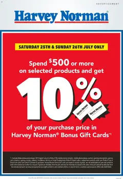 Preview of catalogue Harvey Norman Great Deals on Big Brand TVs from shop Harvey Norman valid 25 Jul 2026