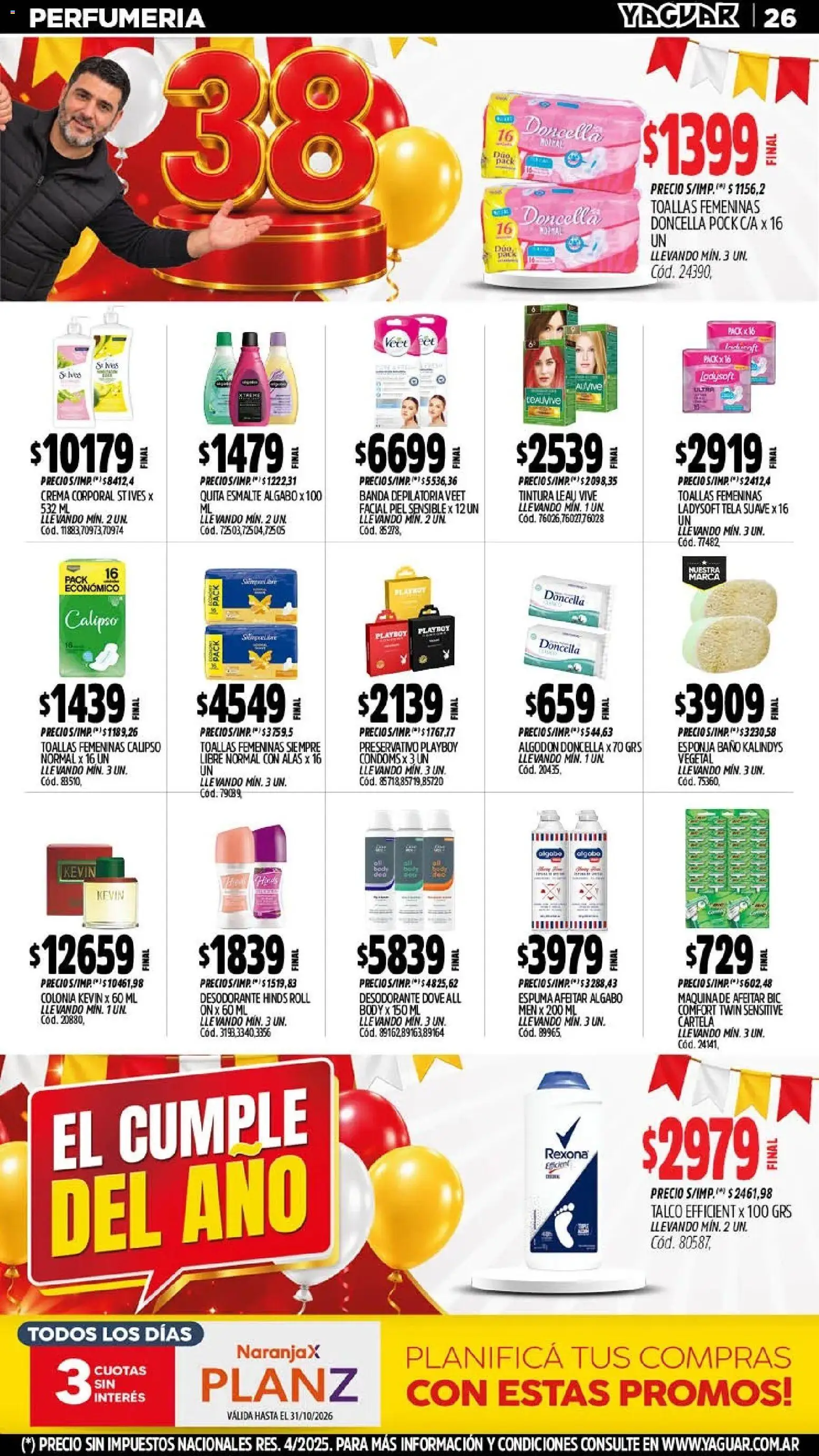 Vista previa del folleto de la tienda Yaguar válido desde el 05/10/2026 