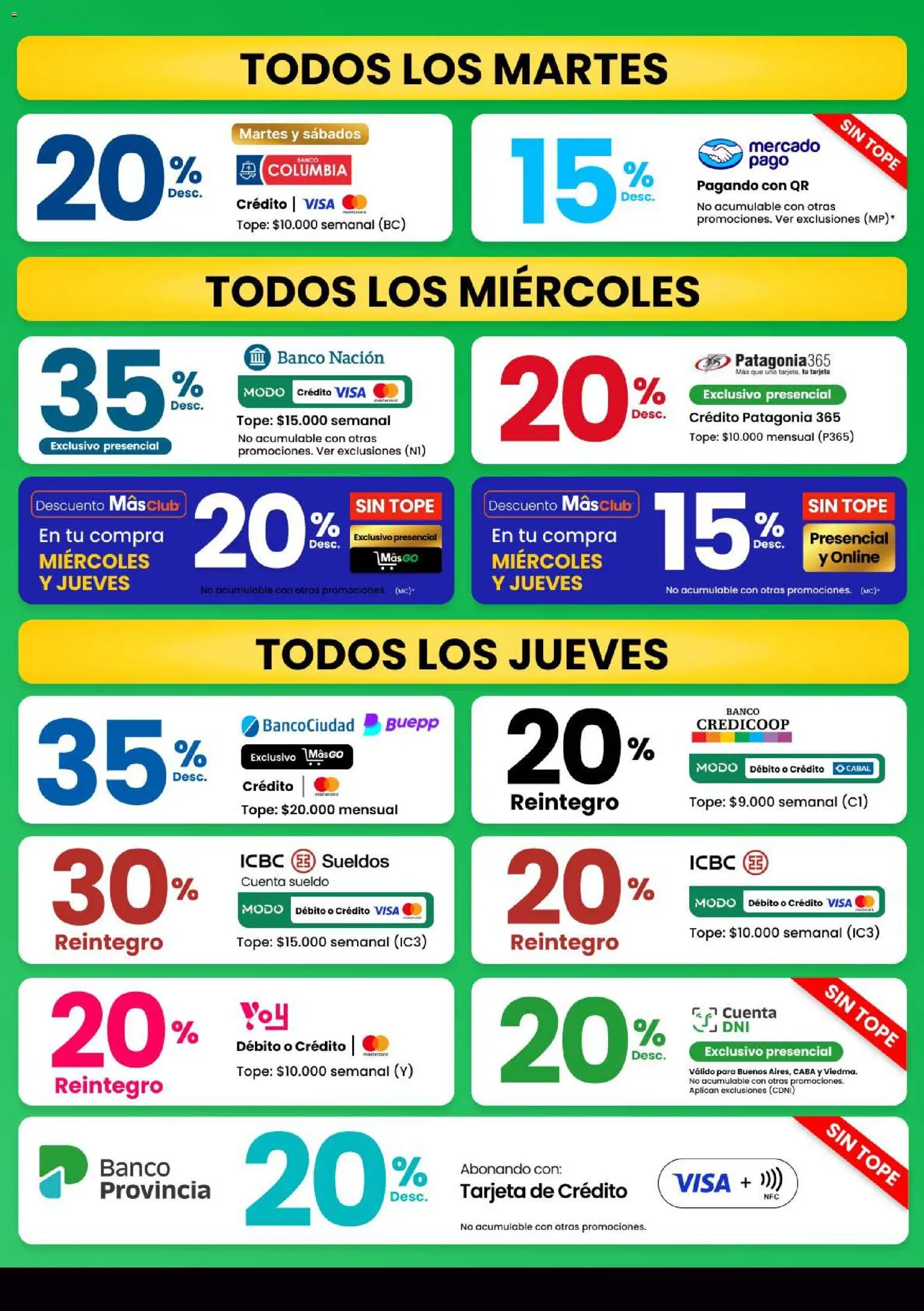 Vista previa del folleto de la tienda Changomas válido desde el 01/10/2026 