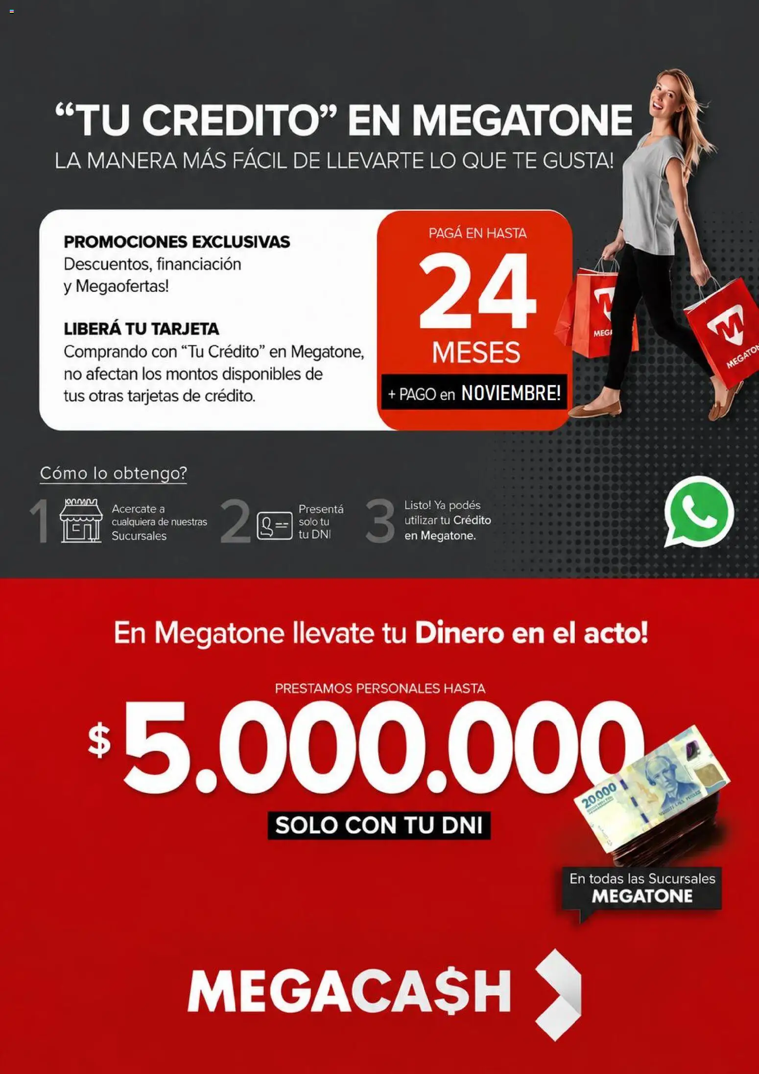 Vista previa del folleto de la tienda Megatone válido desde el 01/10/2026 