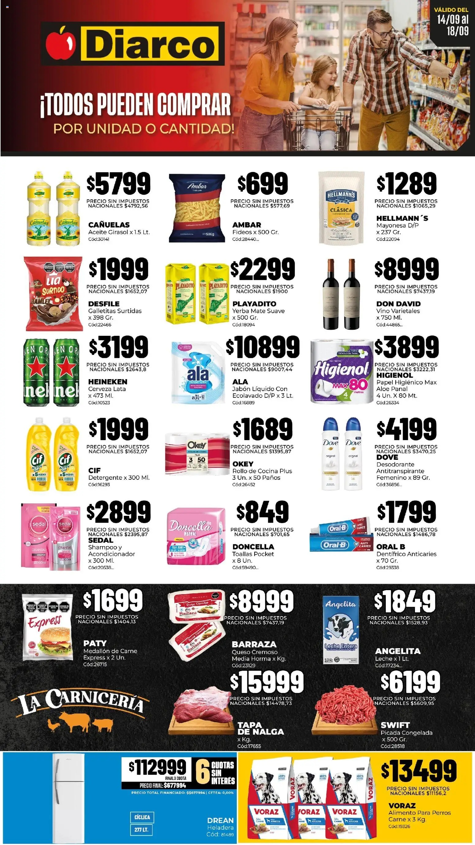 Vista previa del folleto de la tienda Diarco válido desde el 14/09/2026 
