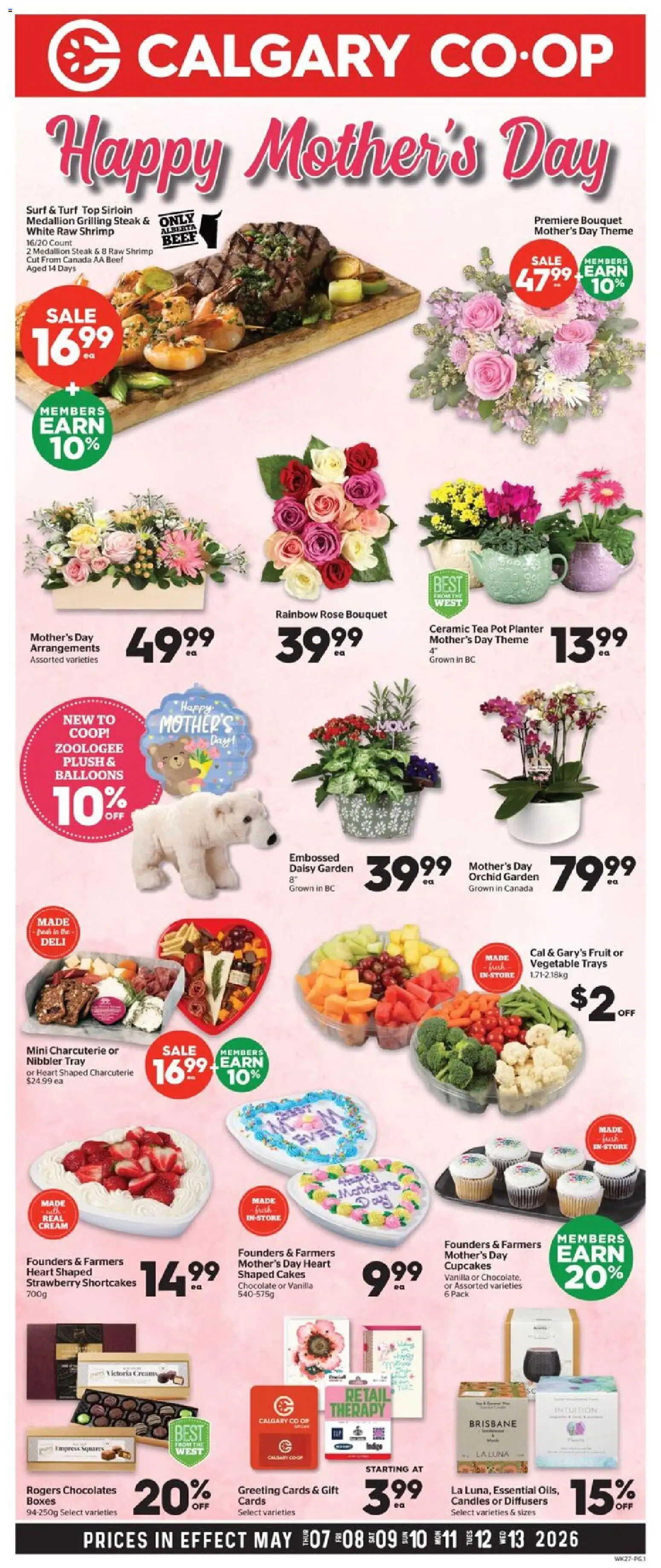 Preview of leaflet Calgary Co-op weekly flyer / circulaire from shop Calgary Co-op is valid from May 07, 2026