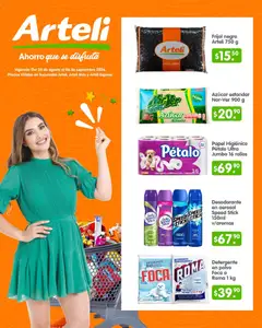 Vista previa las ofertas de la tienda Arteli - Arteli folleto Quincenal desde el 24/08/2026 