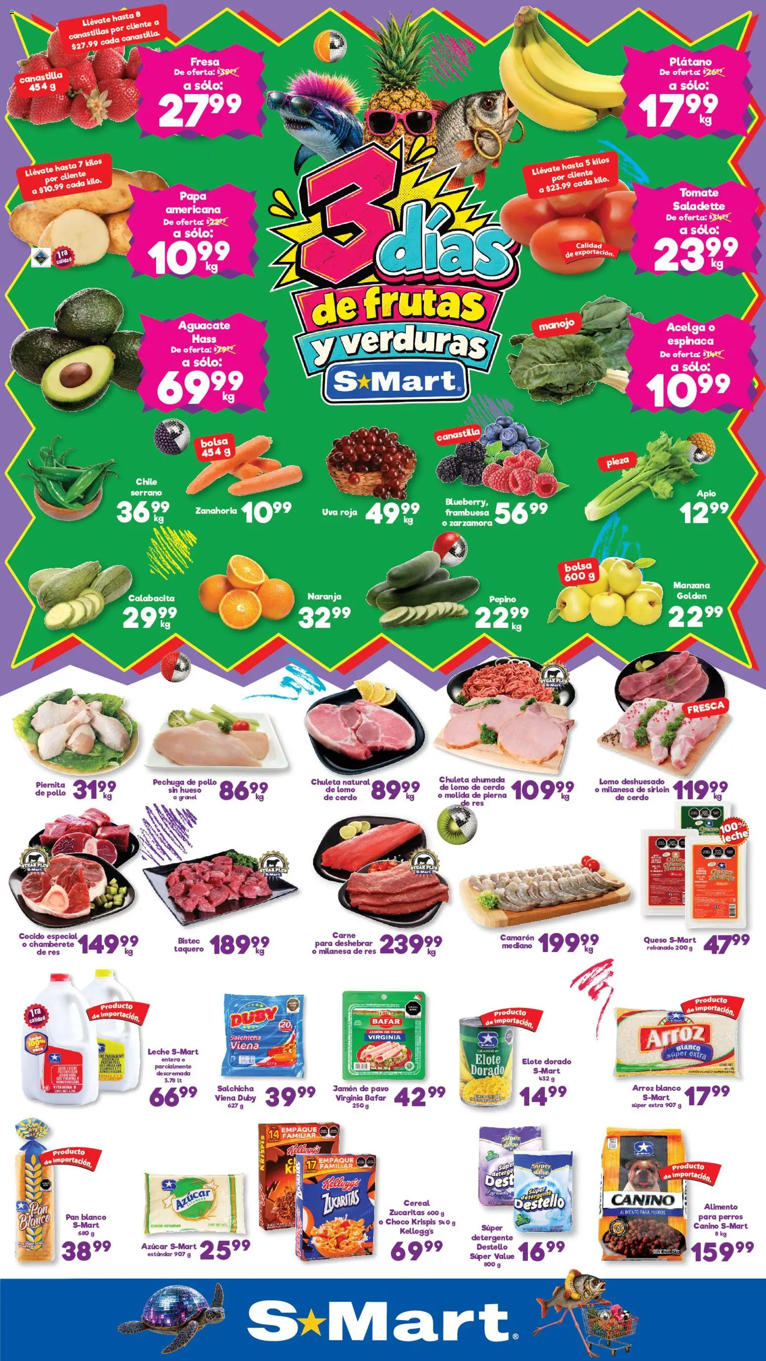 Vista previa las ofertas de la tienda S-Mart - S-Mart folleto Juárez desde el 06/10/2026 