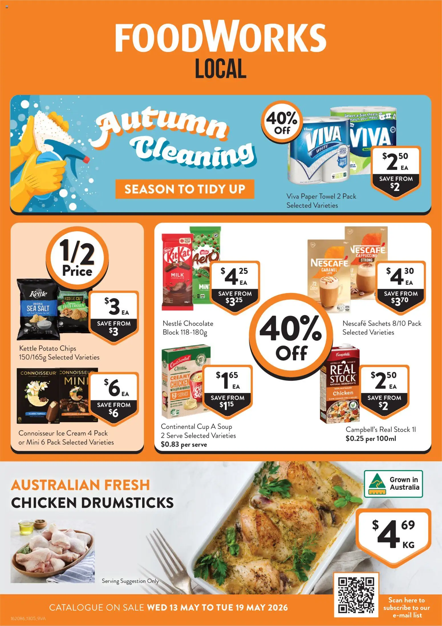 Preview of catalogue Foodworks catalogue VIC from shop Foodworks valid 13/05/2026
