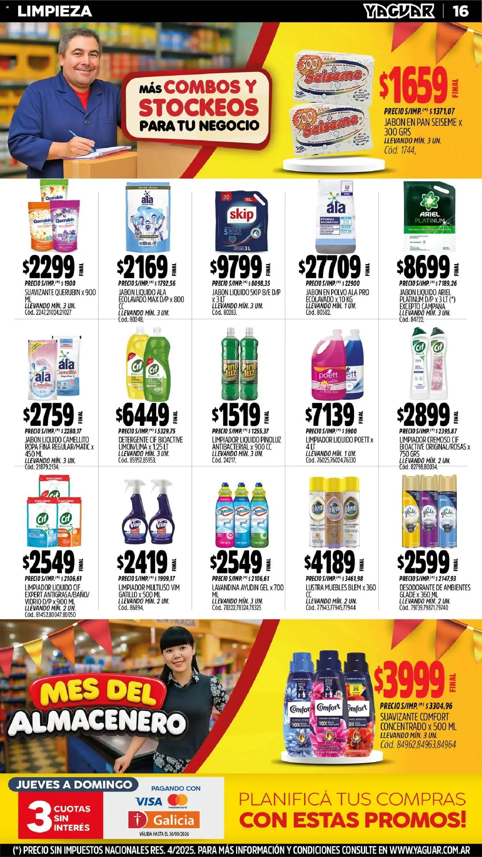 Vista previa del folleto de la tienda Yaguar válido desde el 31/08/2026 