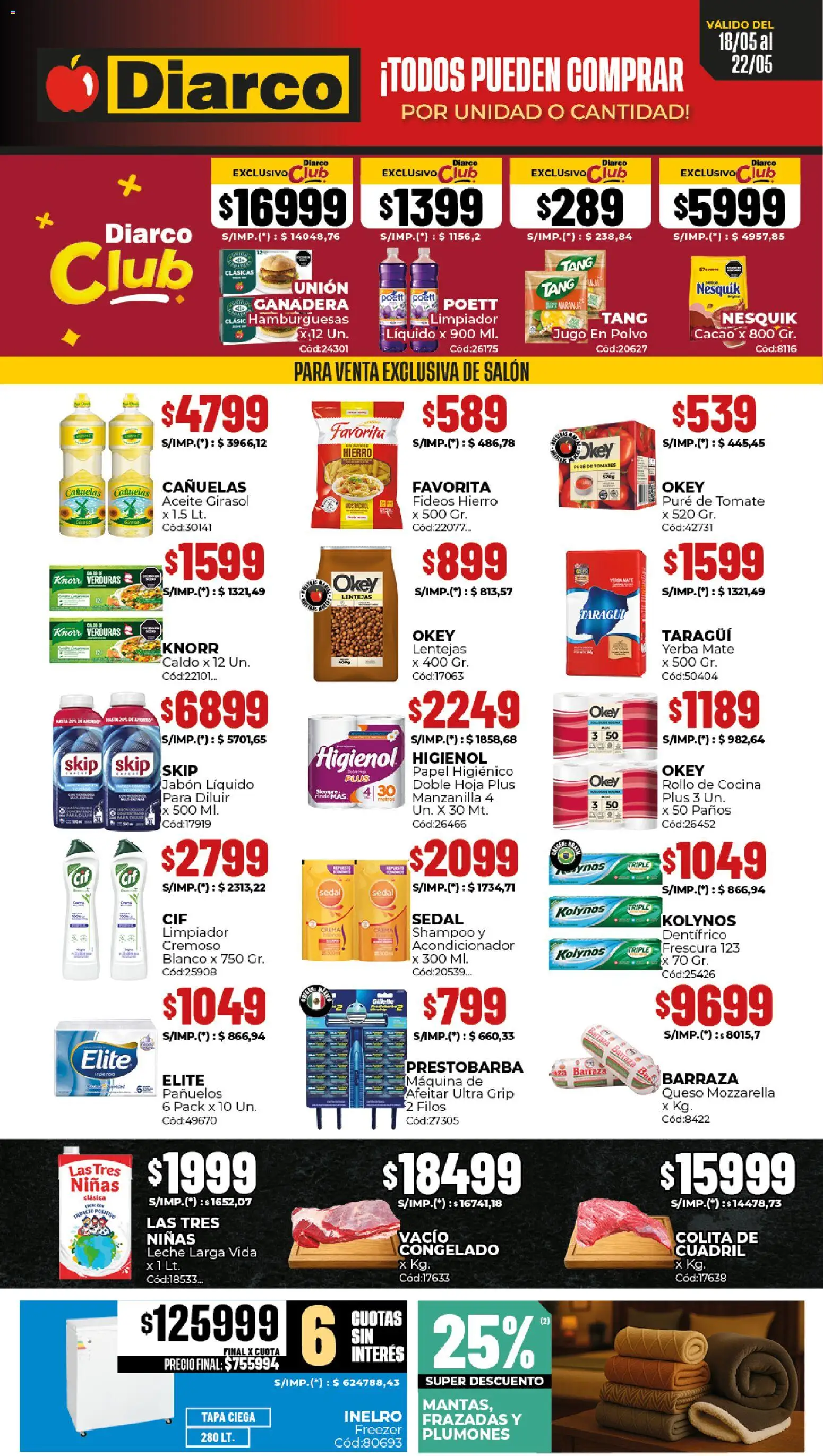 Vista previa del folleto de la tienda Diarco válido desde el 18/05/2026 