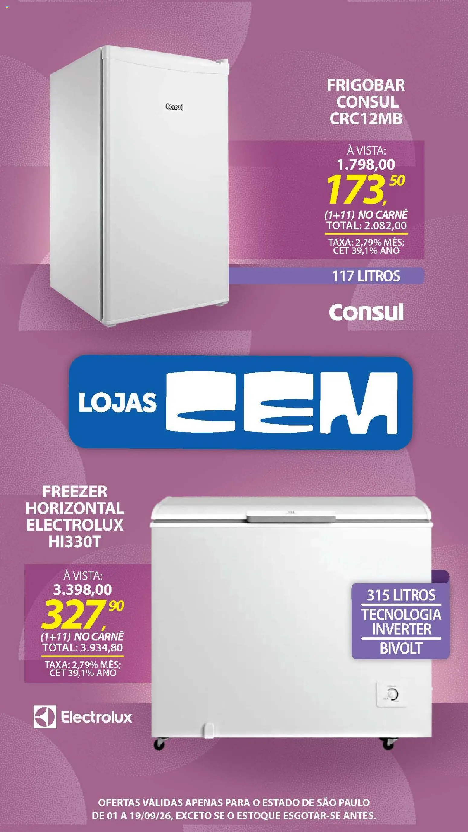 Ofertas Lojas Cem até 19/09/2026. - Página 45