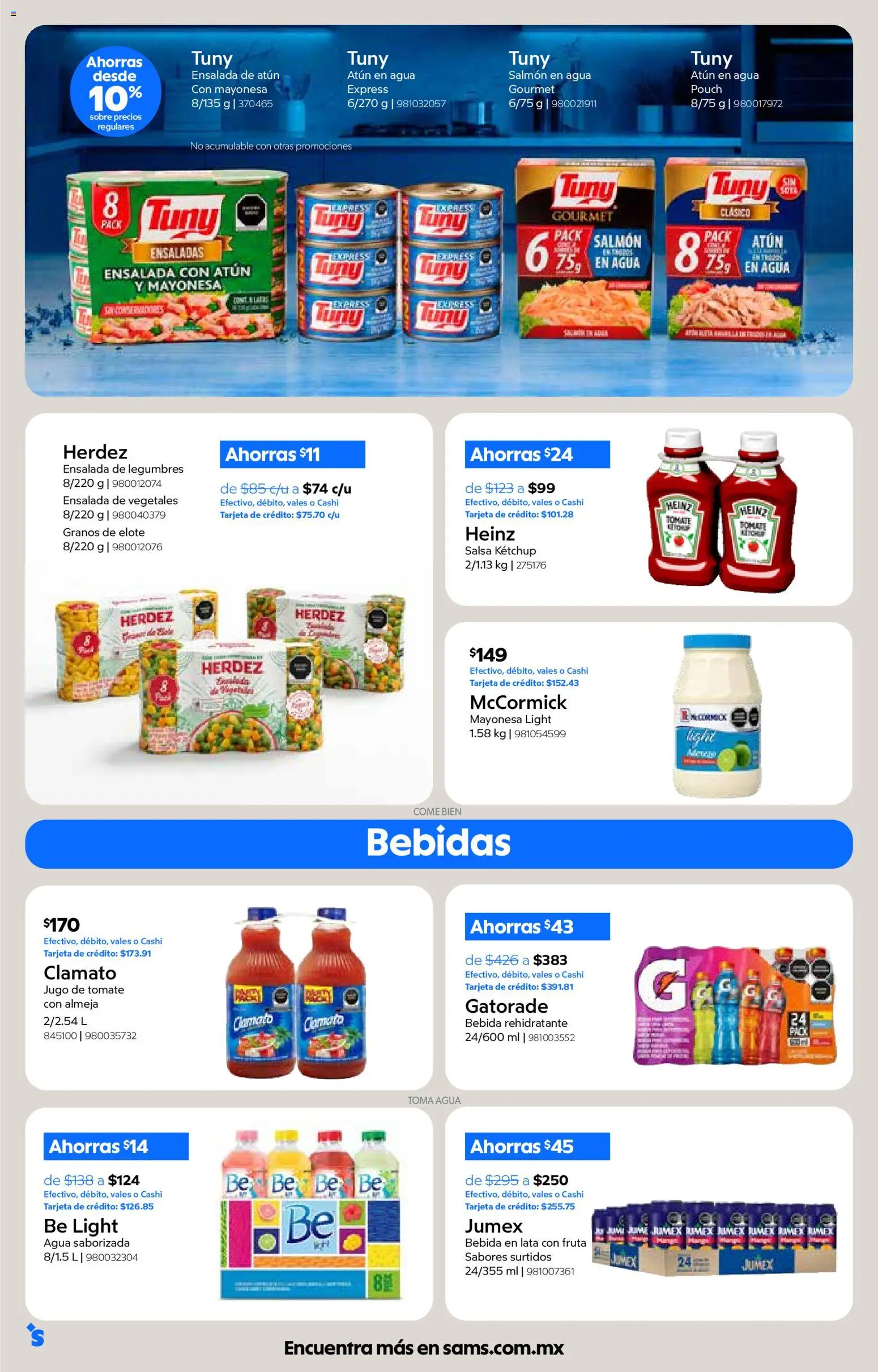Vista previa las ofertas de la tienda Sam's Club - Sam's Club catálogo desde el 01/10/2026 