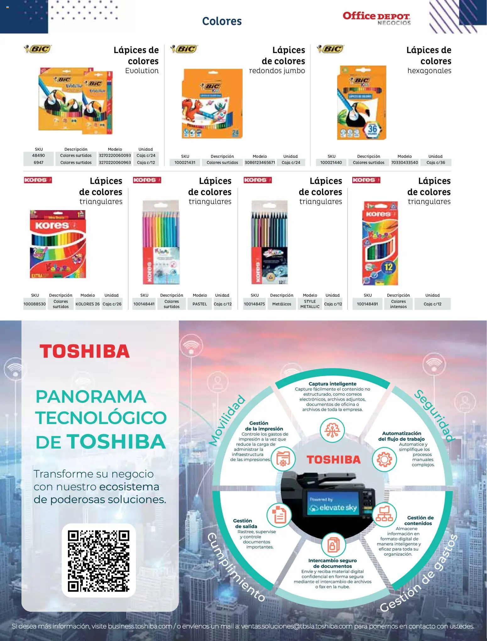Vista previa las ofertas de la tienda Office Depot - Catálogo 2026 desde el 12/01/2026 