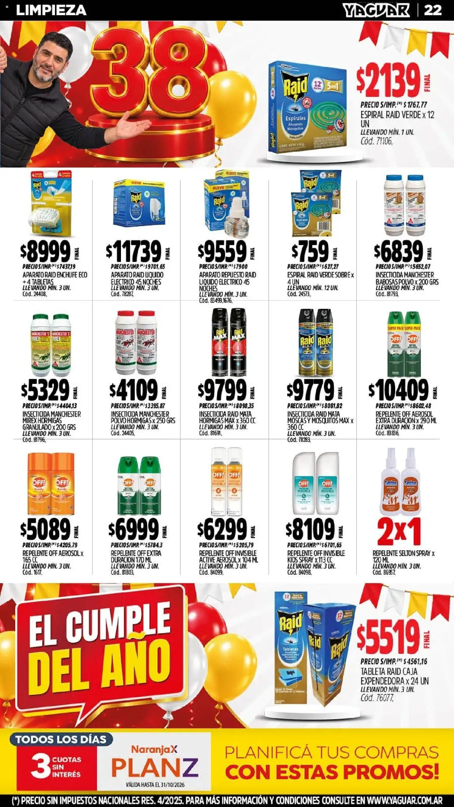 Vista previa del folleto de la tienda Yaguar válido desde el 05/10/2026 