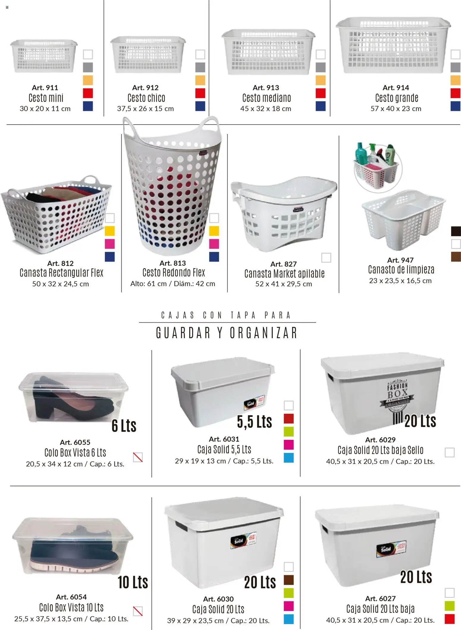 Vista previa del folleto de la tienda Colombraro válido desde el 26/01/2026 - Caja, Canasta