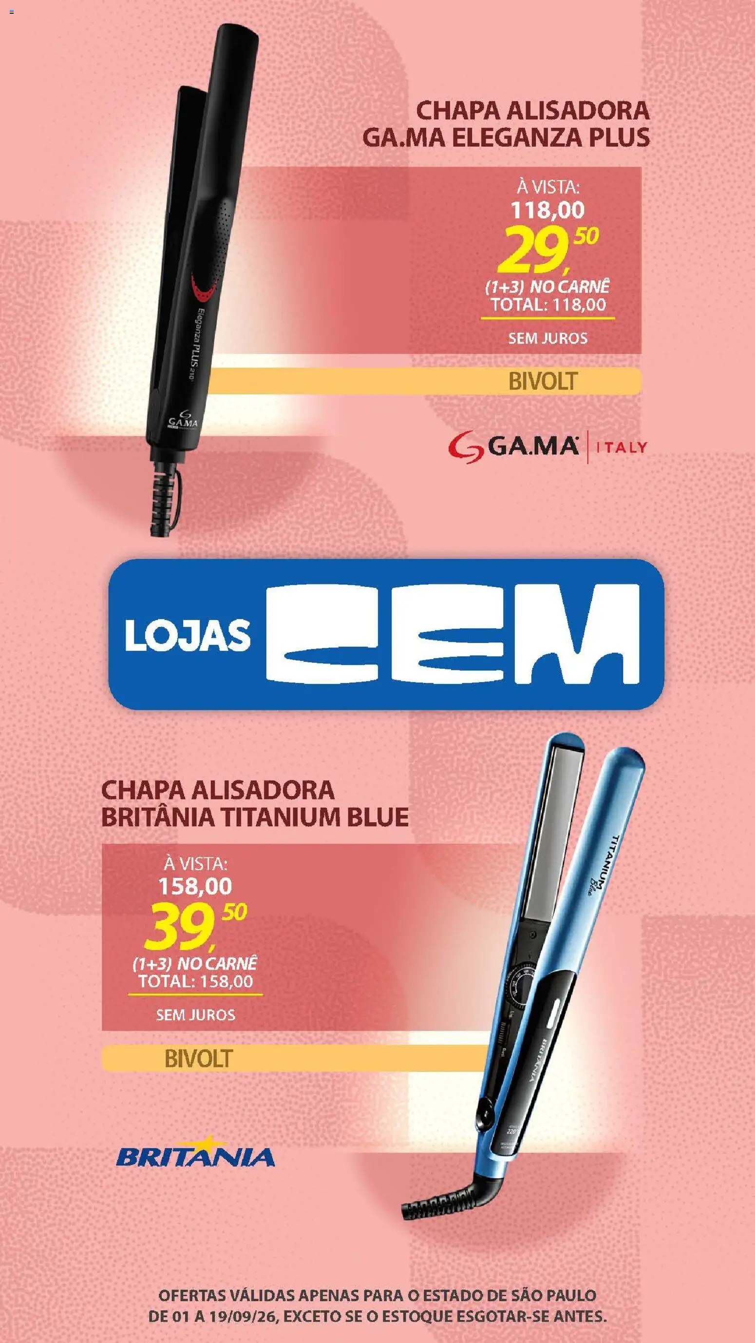 Ofertas Lojas Cem até 19/09/2026. - Página 135