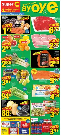 Preview of leaflet Super C weekly flyer / circulaire from shop Super C is valid from Sep 10, 2026