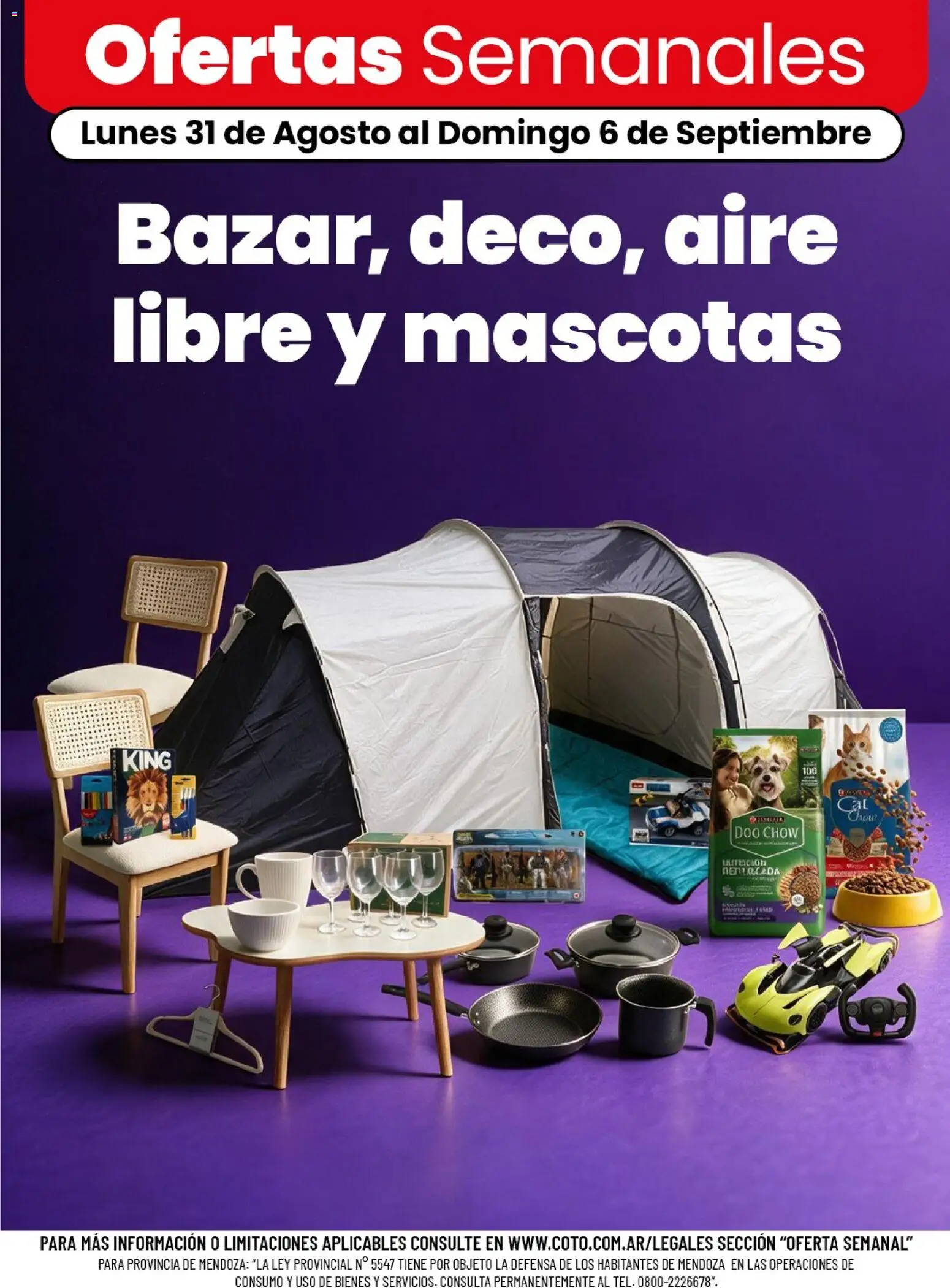 Vista previa del folleto de la tienda Coto válido desde el 31/08/2026 - Alimento para perros, Caja