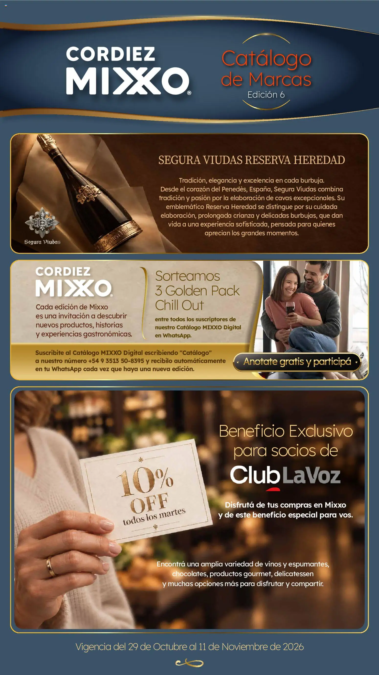 Vista previa del folleto de la tienda Cordiez válido desde el 29/10/2026 