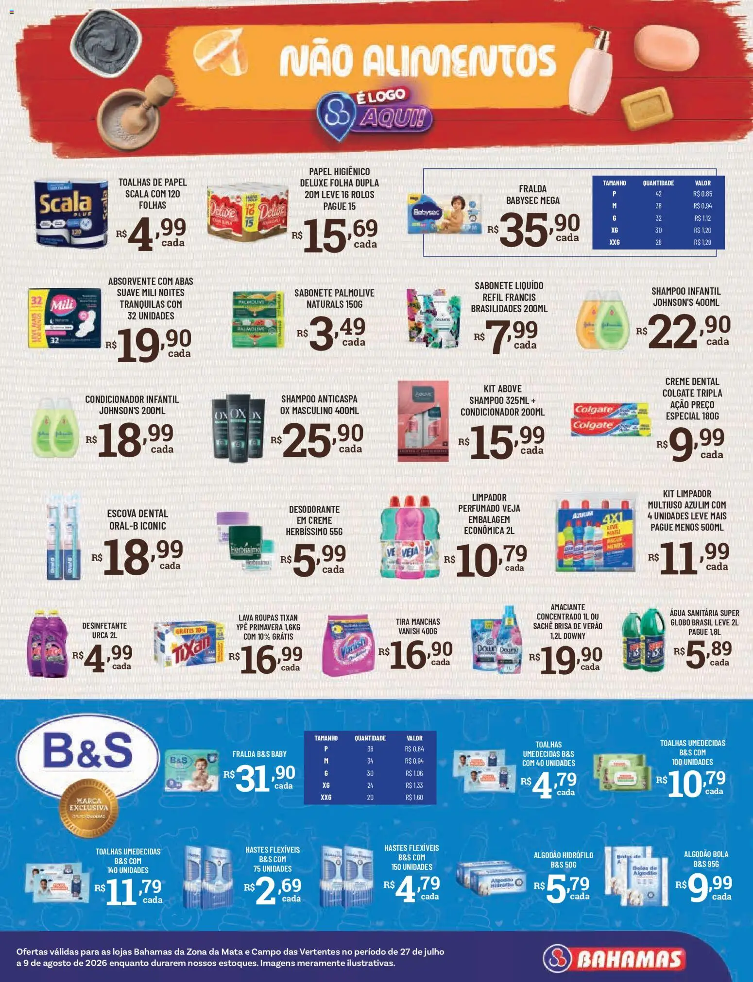 Ofertas Bahamas Supermercados ofertas da Quinzena até 09/08/2026. - Página 11