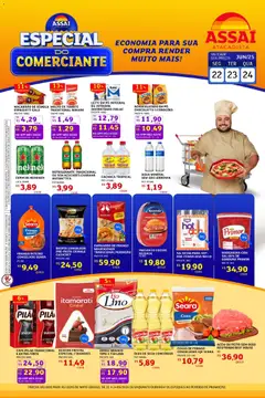 Pré-Visualização do folheto "Assaí Atacadista ofertas - MT" da loja Assaí Atacadista válido a partir de 22/06/2026