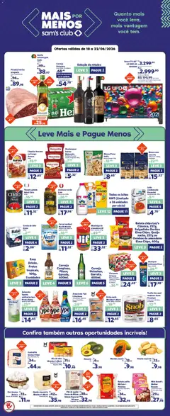 Pré-Visualização do folheto "Sam's Club - Ofertas da semana" da loja Sam's Club válido a partir de 18/06/2026