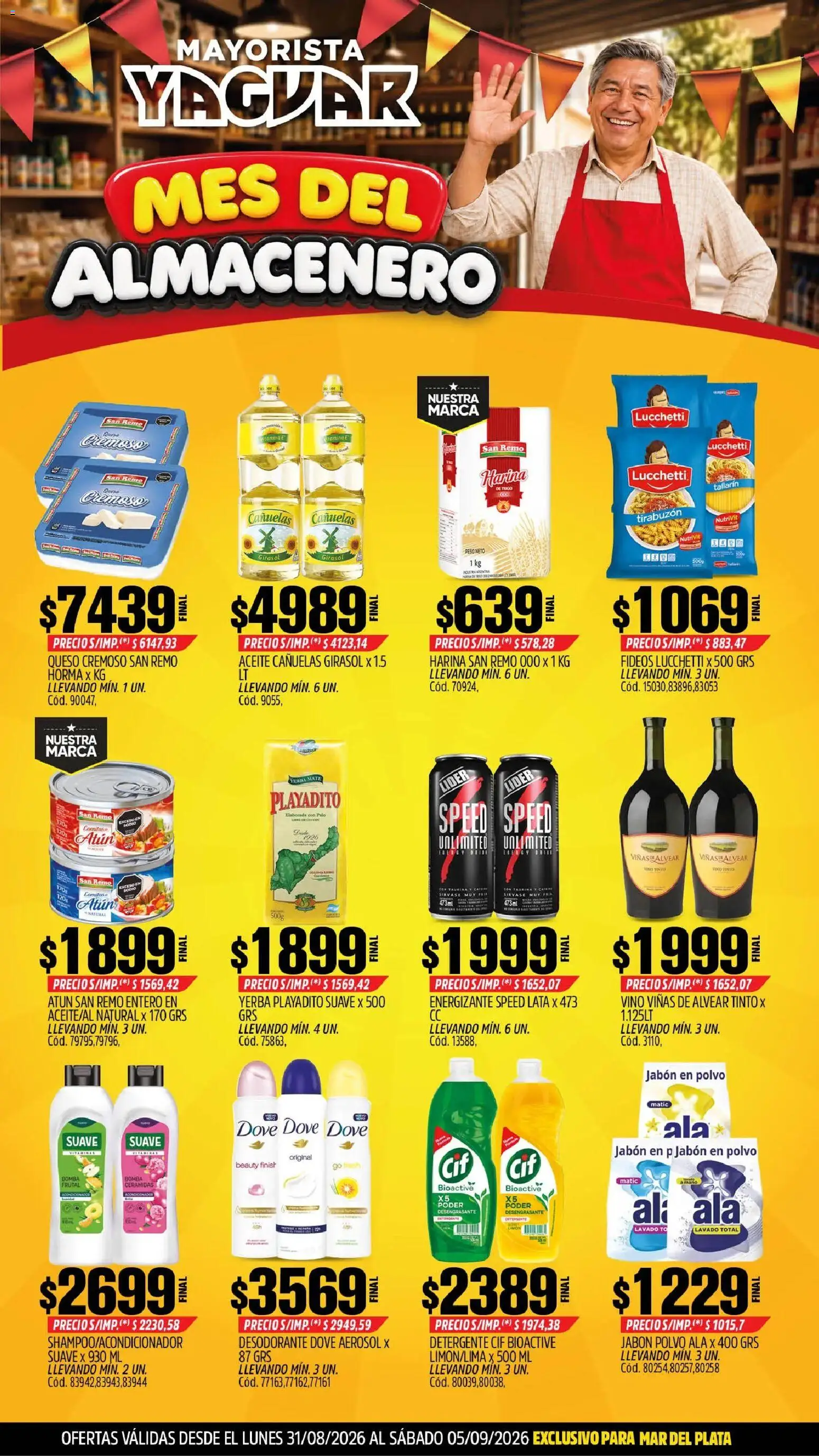 Vista previa del folleto de la tienda Yaguar válido desde el 31/08/2026 