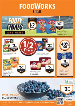 Preview of catalogue Foodworks catalogue SA from shop Foodworks valid 23/09/2026