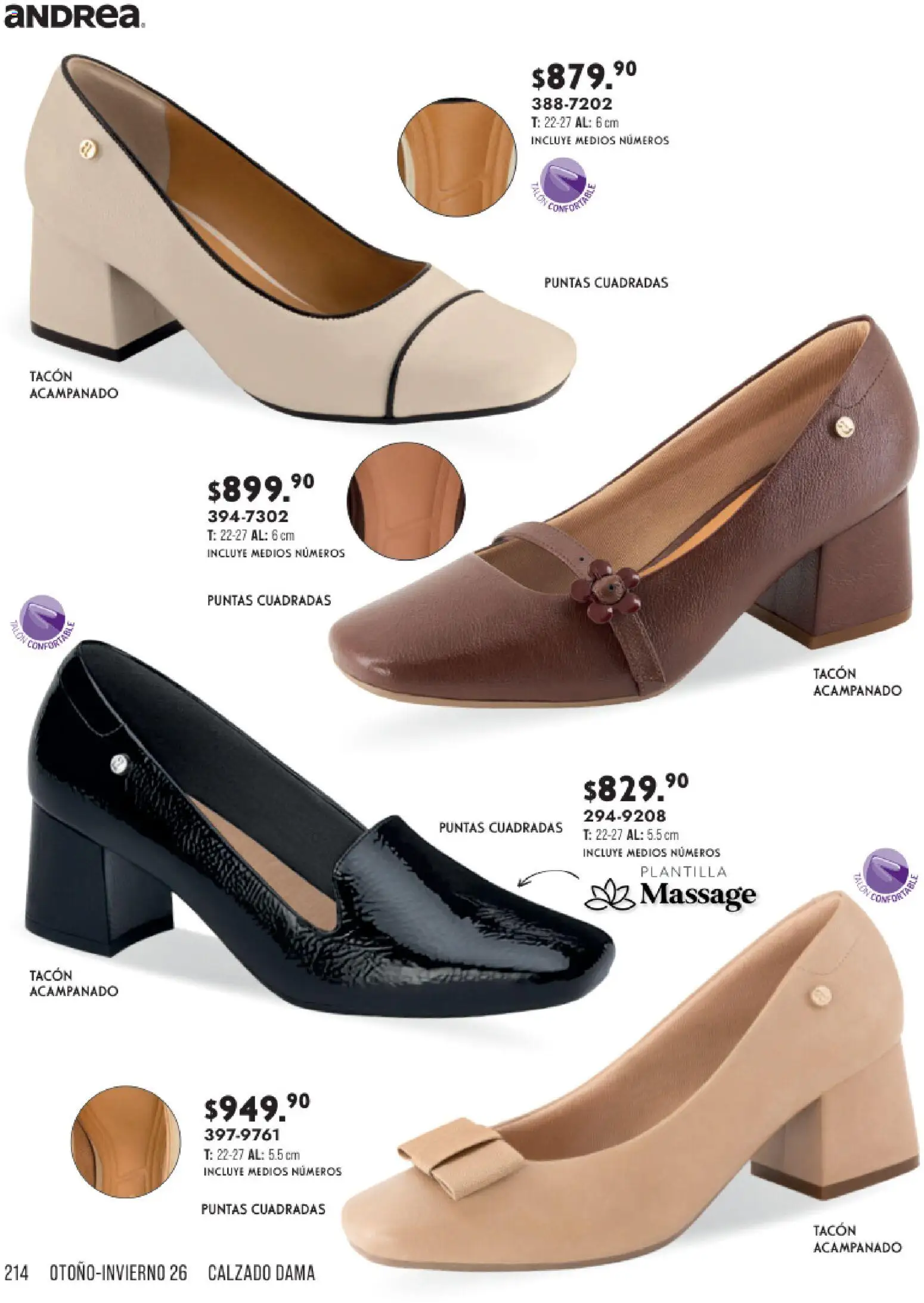 Vista previa las ofertas de la tienda Andrea - Andrea catálogo Otoño Invierno desde el 23/08/2026 