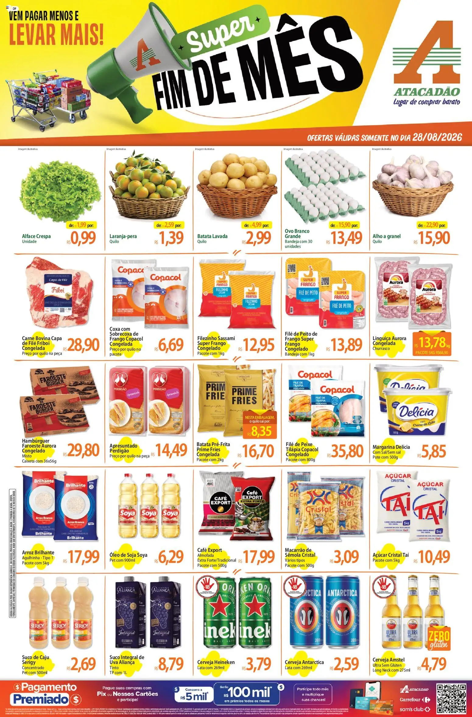 Pré-Visualização do folheto "Atacadão ofertas - DF" da loja Atacadão válido a partir de 28/08/2026
