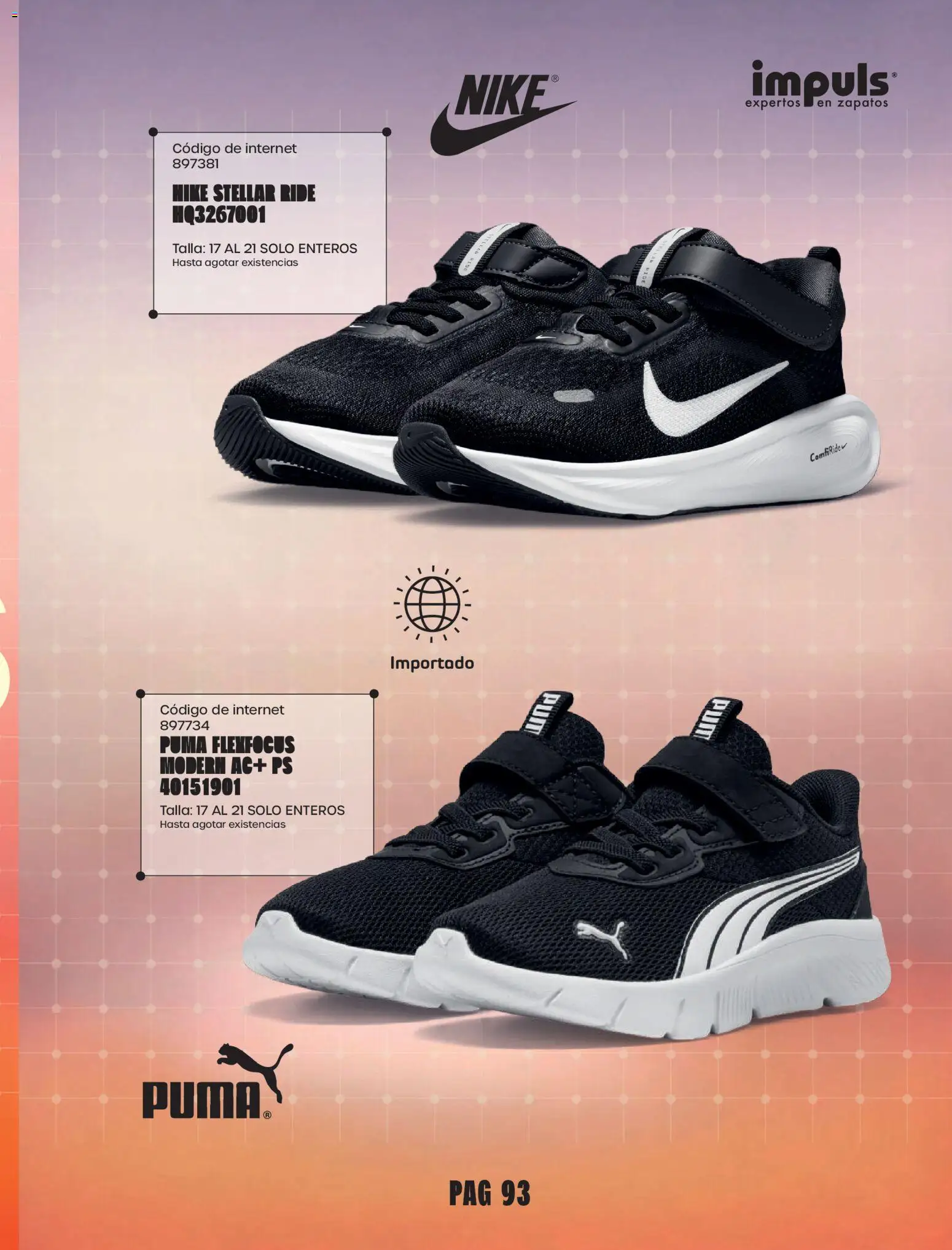 Vista previa las ofertas de la tienda Impuls - Impuls catálogo Urban Sport desde el 01/09/2026 - Zapatos