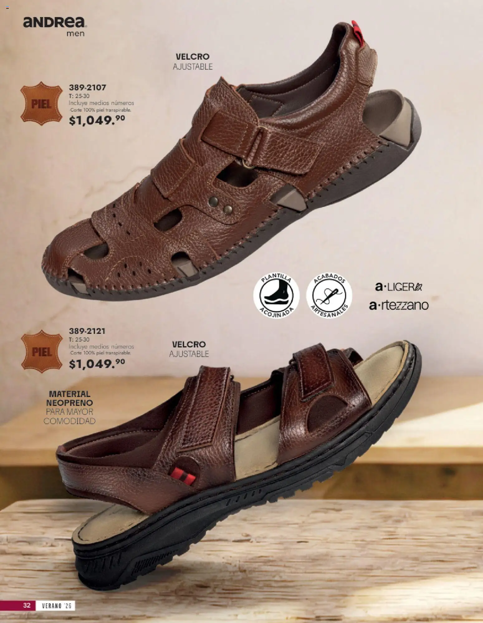 Vista previa las ofertas de la tienda Andrea - Andrea catálogo Calzado Caballero desde el 24/05/2026 