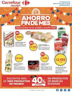 Vista previa del folleto de la tienda Carrefour Market válido desde el 21/07/2026 