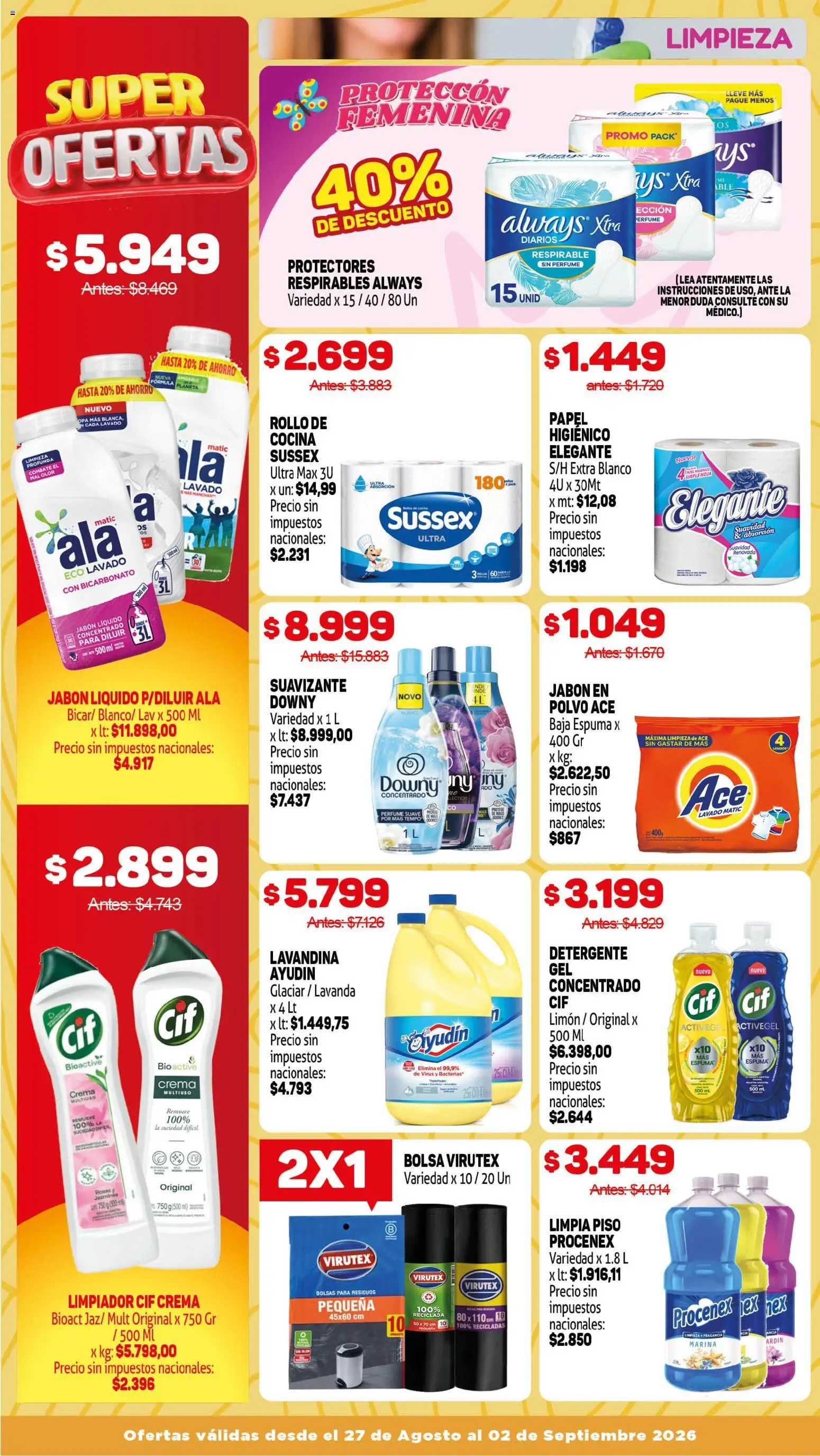 Vista previa del folleto de la tienda Makro válido desde el 27/08/2026 