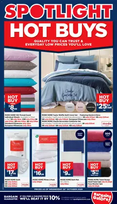 Preview of catalogue Spotlight Hot Buys from shop Spotlight valid 28/10/2026