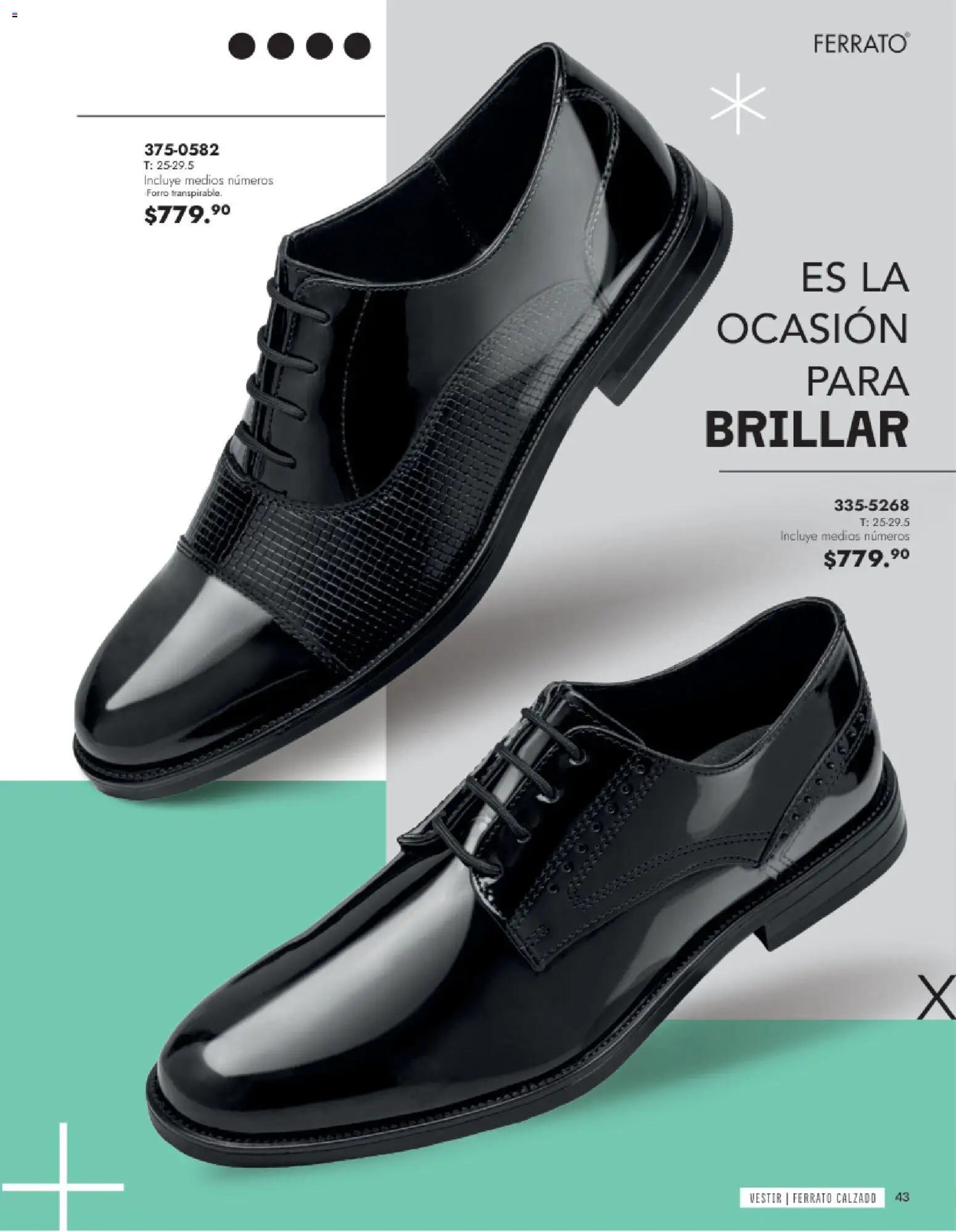 Vista previa las ofertas de la tienda Andrea - Andrea catálogo Calzado Caballero desde el 24/05/2026 