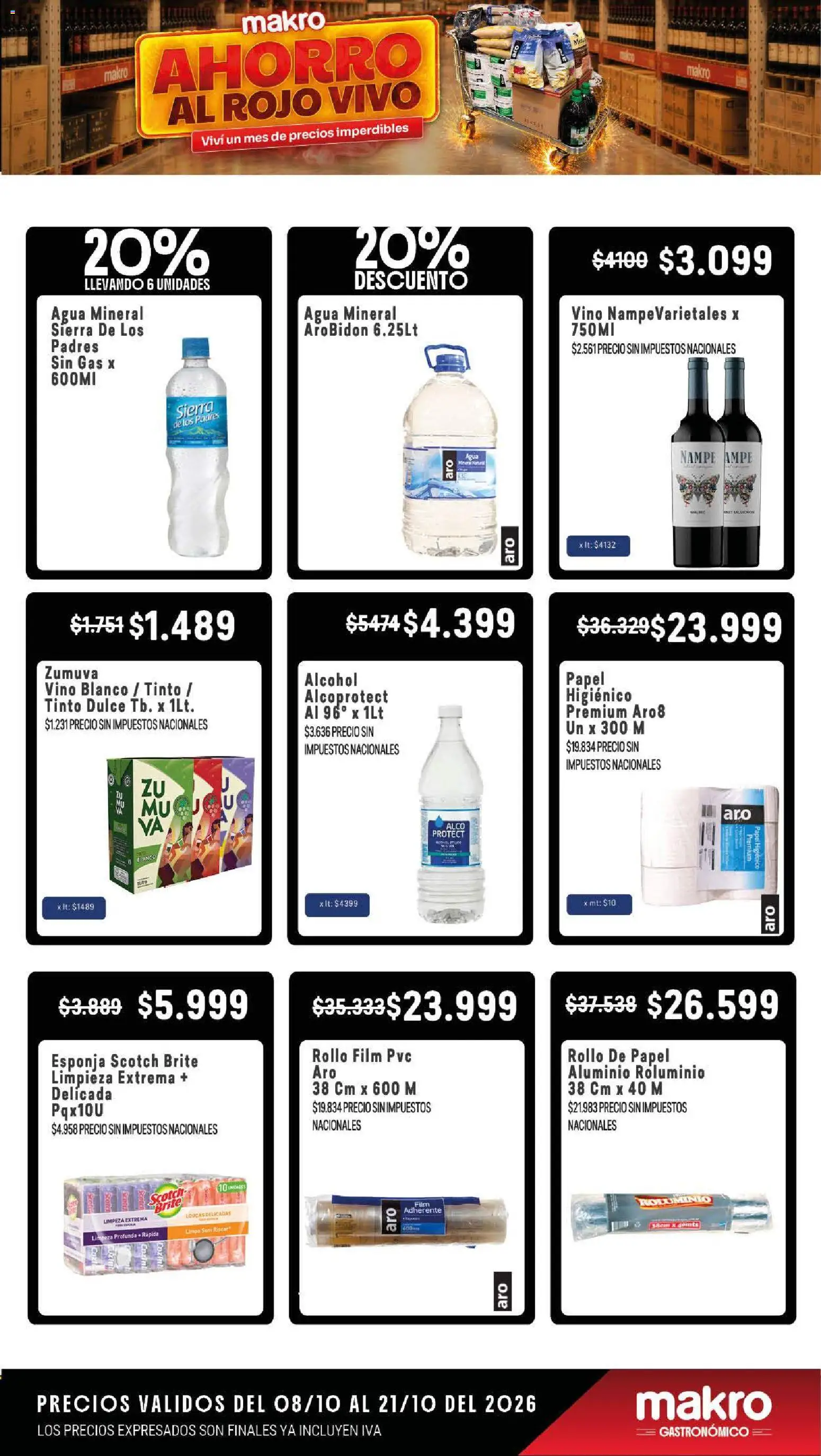Vista previa del folleto de la tienda Makro válido desde el 08/10/2026 