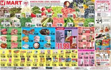 Ad Preview of Hmart Hmart Weekly Ad - ENGLISH/KOREAN - PA from 08/28/2026