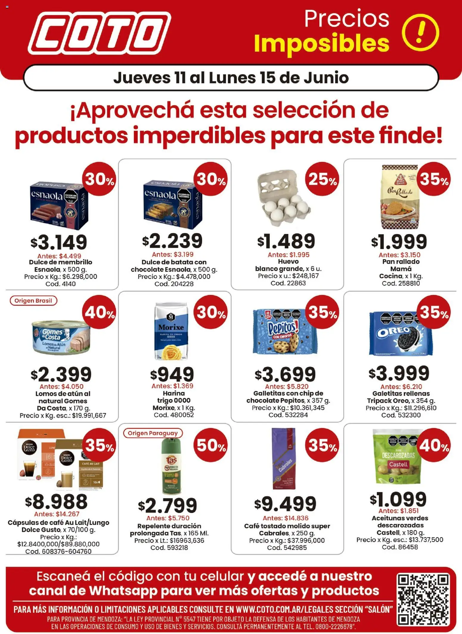 Vista previa del folleto de la tienda Coto válido desde el 11/06/2026 
