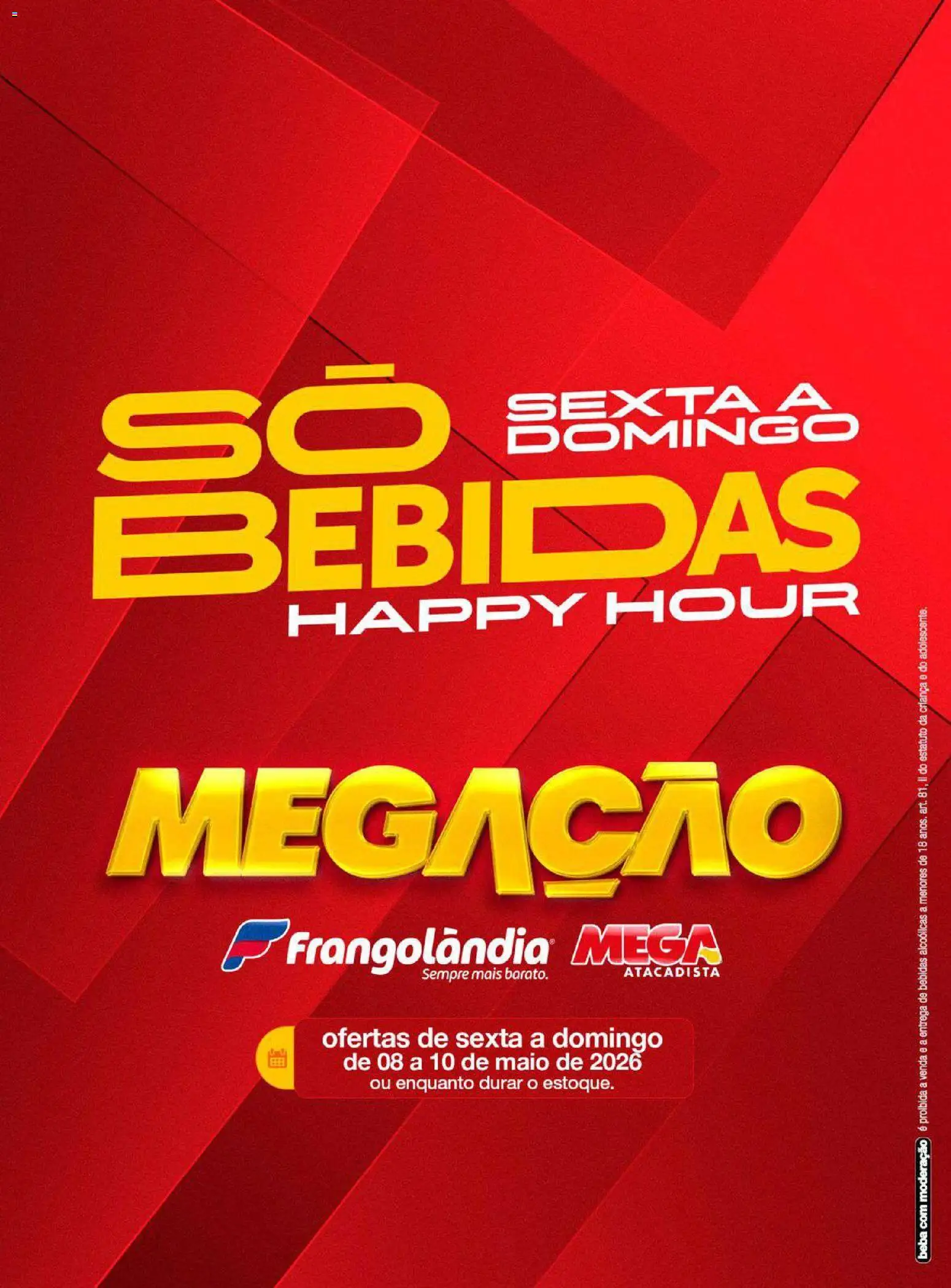 Pré-Visualização do folheto "Frangolândia ofertas Bebidas" da loja Frangolândia válido a partir de 08/05/2026 - Bebidas, Maiô