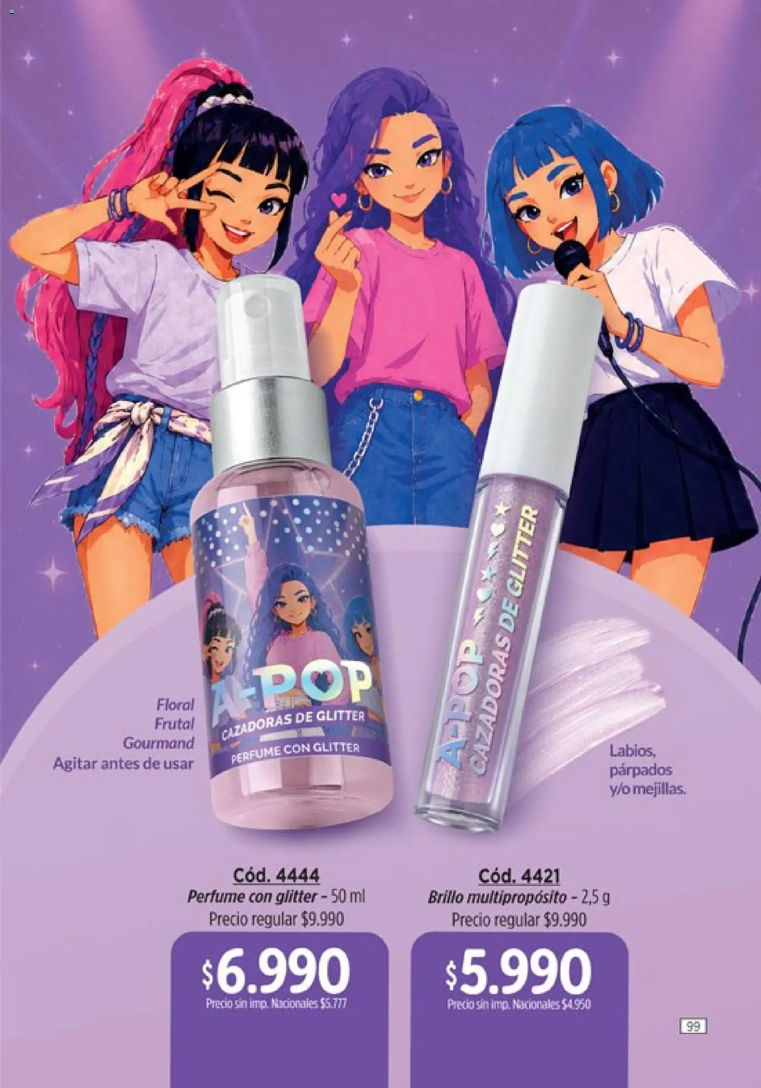Vista previa del folleto de la tienda Amodil válido desde el 01/10/2026 - Perfume, Glitter, Brillo
