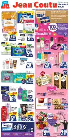 Preview of leaflet Jean Coutu circulaire from shop Jean Coutu is valid from May 07, 2026