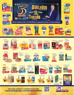 Pré-Visualização do folheto "Savegnago - Ofertas da semana" da loja Savegnago válido a partir de 06/08/2026