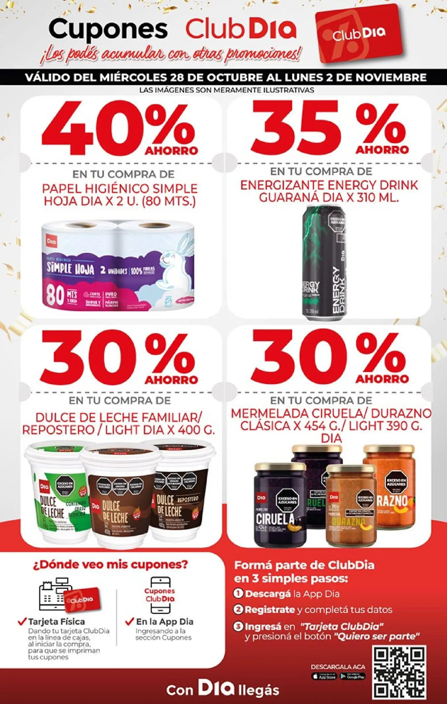 Vista previa del folleto de la tienda Dia válido desde el 28/10/2026 