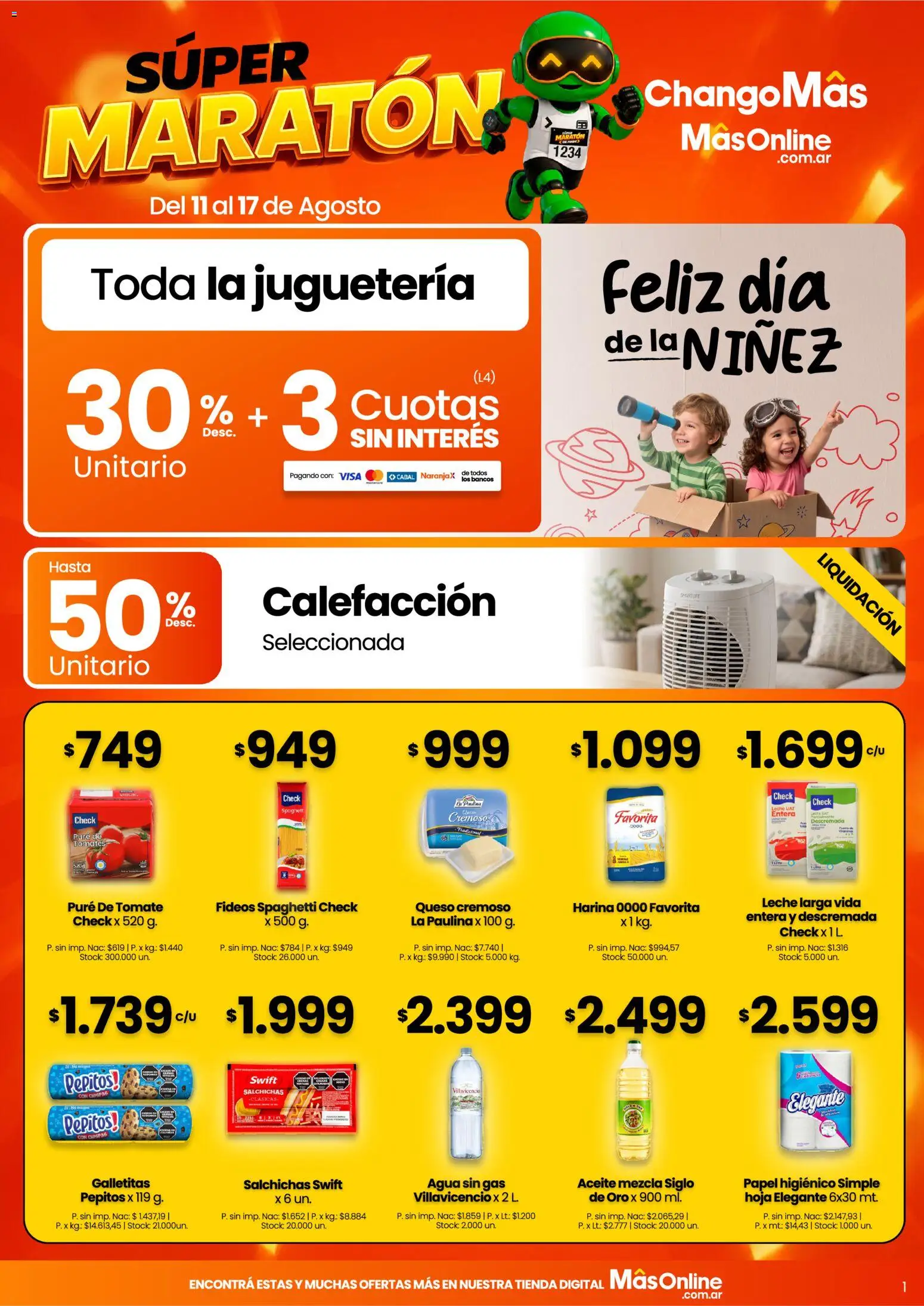 Vista previa del folleto de la tienda Changomas válido desde el 11/08/2026 