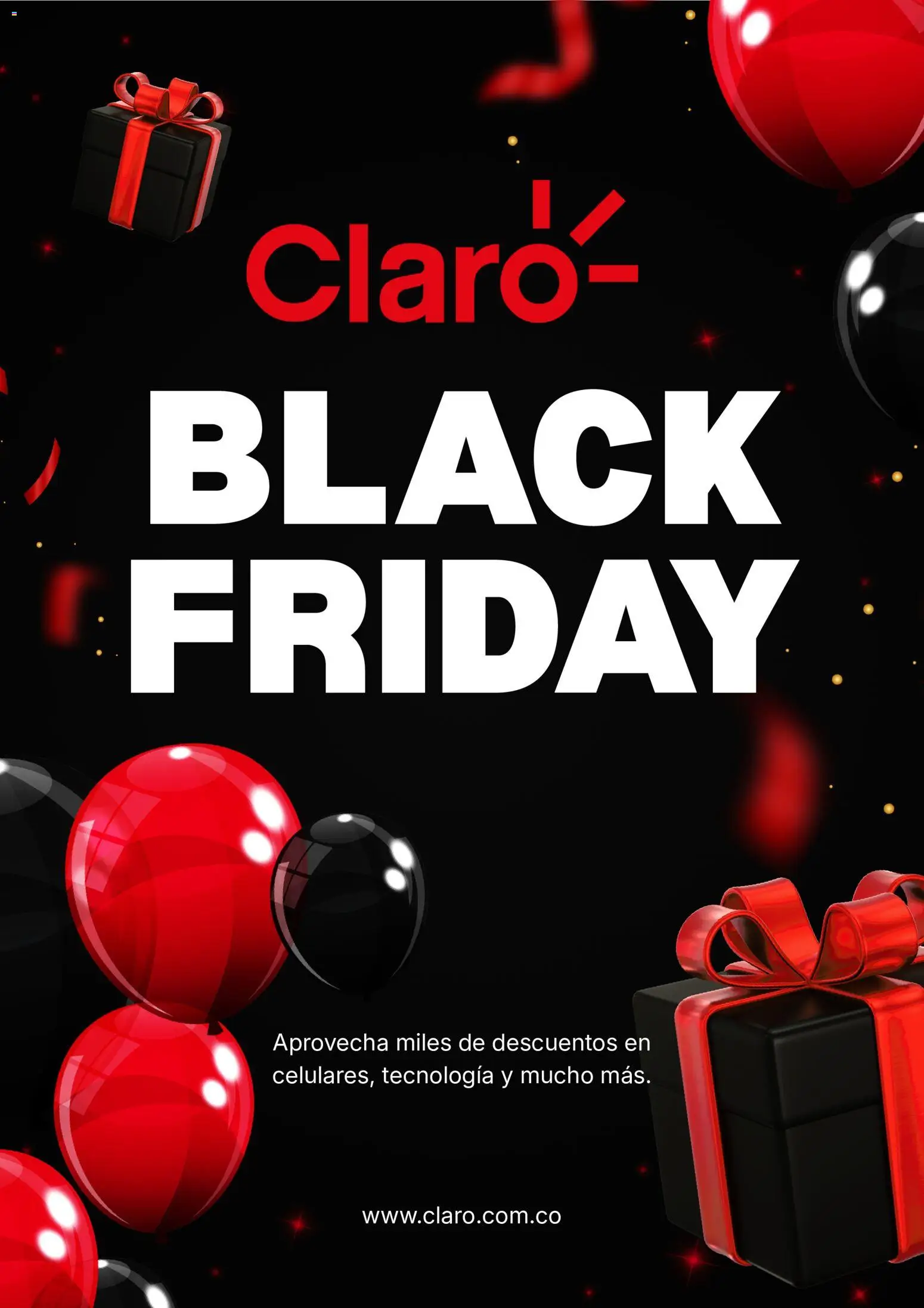  Vista previa del prospecto Claro Black Friday aviso del almacen Claro válida del 26/10/2026 al 